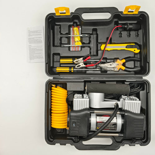 Portable 12V Tyre Inflator & Deflator – 150PSI for Cars, 4WD & Trucks